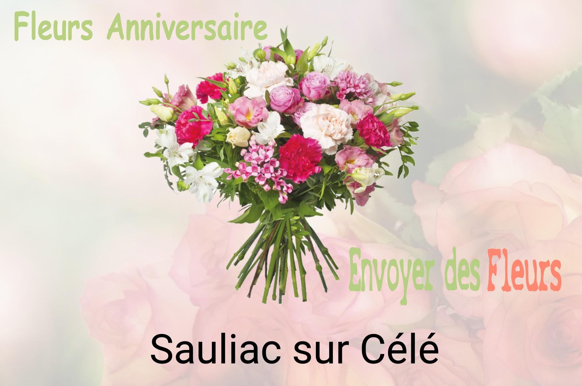 Bouquet de fleurs d’anniversaire livré à Sauliac-sur-Célé